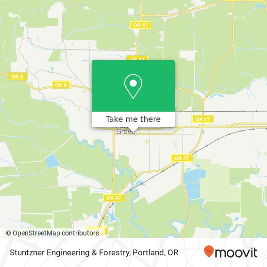 Stuntzner Engineering & Forestry map