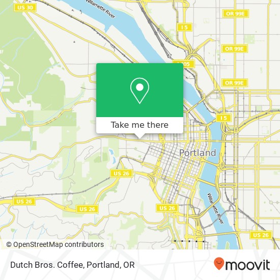 Mapa de Dutch Bros. Coffee