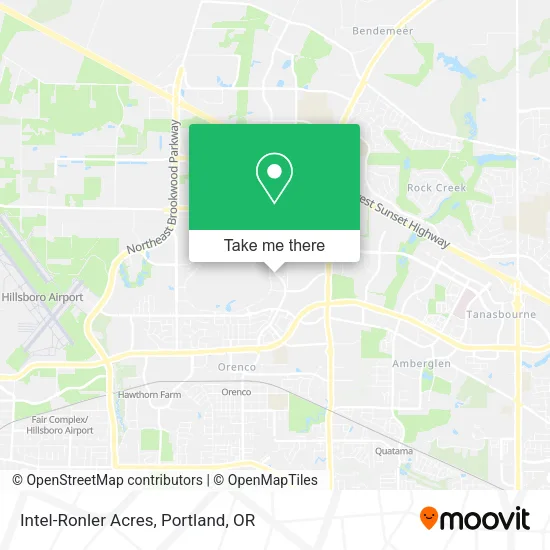Mapa de Intel-Ronler Acres