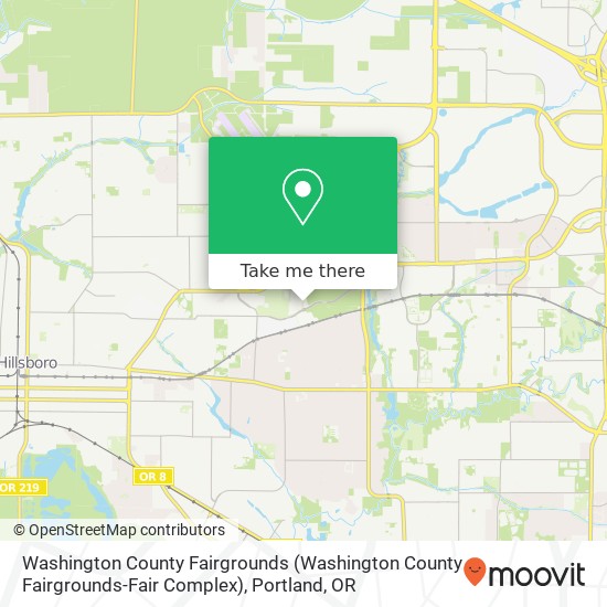 Mapa de Washington County Fairgrounds (Washington County Fairgrounds-Fair Complex)