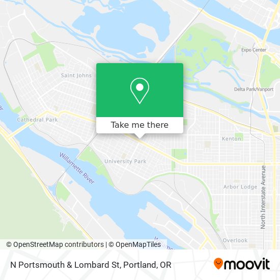 Mapa de N Portsmouth & Lombard St