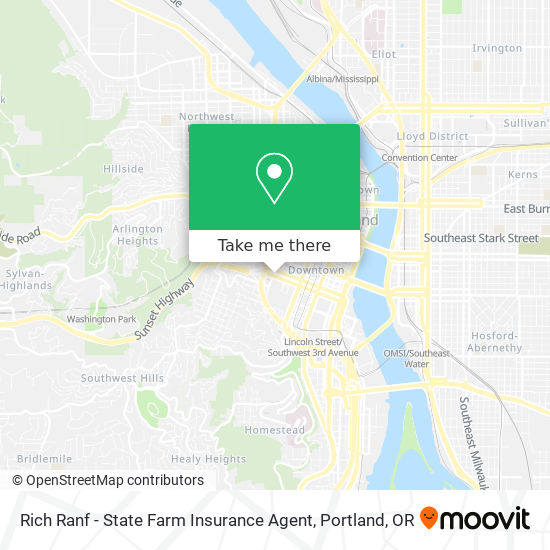 Mapa de Rich Ranf - State Farm Insurance Agent