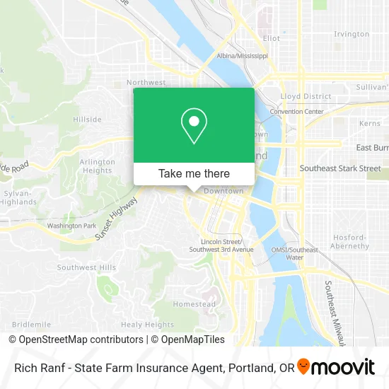 Mapa de Rich Ranf - State Farm Insurance Agent