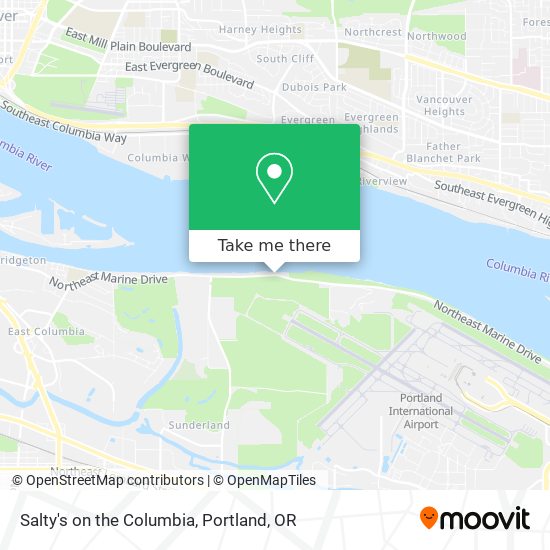 Mapa de Salty's on the Columbia