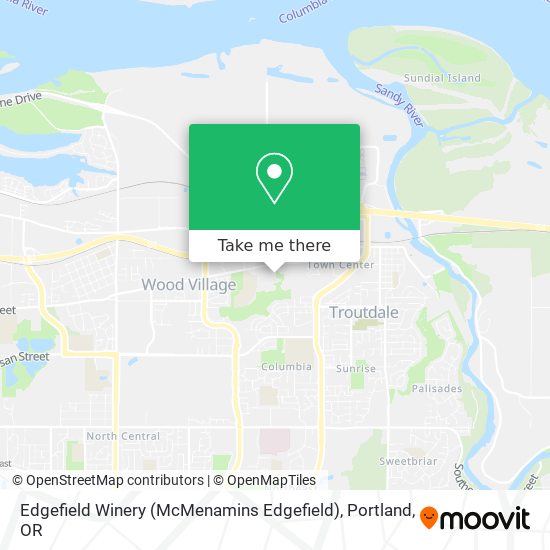 Edgefield Winery (McMenamins Edgefield) map