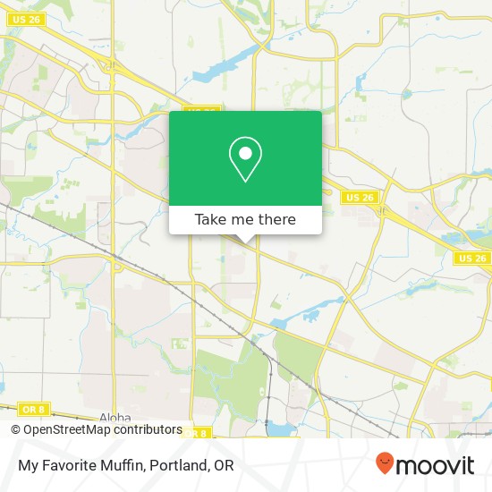 My Favorite Muffin, 16065 SW Walker Rd Beaverton, OR 97006 map