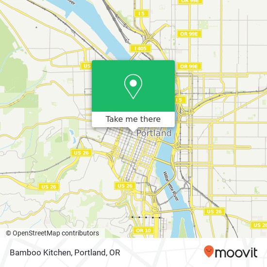 Bamboo Kitchen, 921 SW Morrison St Portland, OR 97205 map