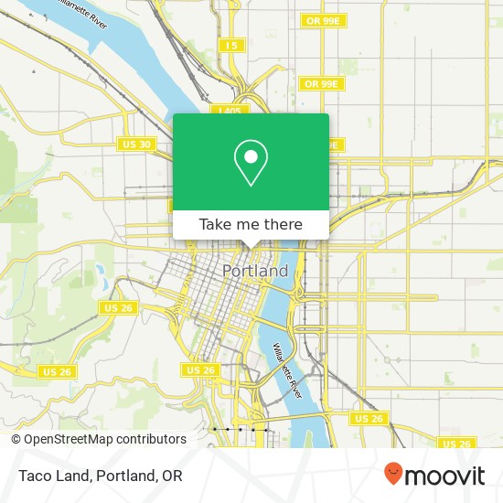 Taco Land, 400 W Burnside St Portland, OR 97209 map