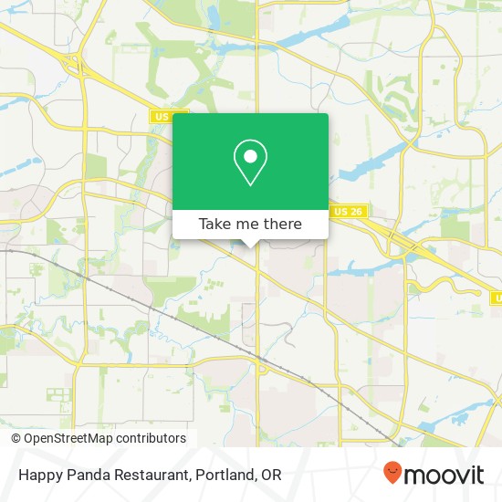 Happy Panda Restaurant map