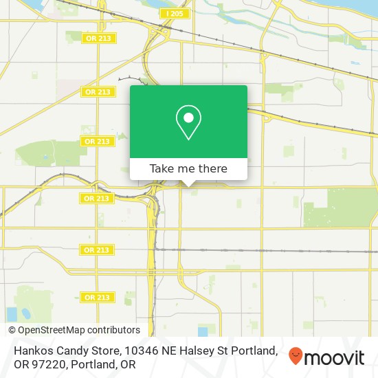 Hankos Candy Store, 10346 NE Halsey St Portland, OR 97220 map