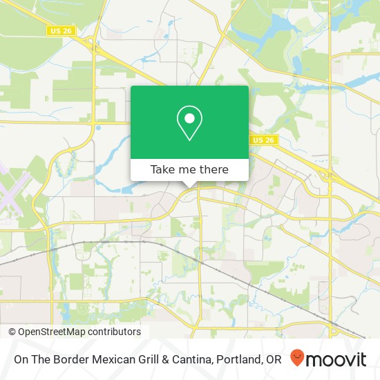 On The Border Mexican Grill & Cantina, 7370 NE Cornell Rd Hillsboro, OR 97124 map