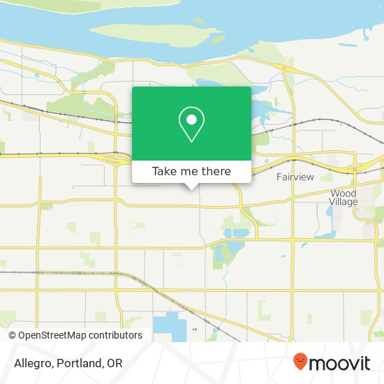 Mapa de Allegro, 20048 NE San Rafael St Portland, OR 97230