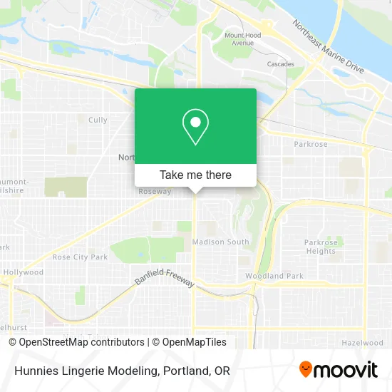 Mapa de Hunnies Lingerie Modeling