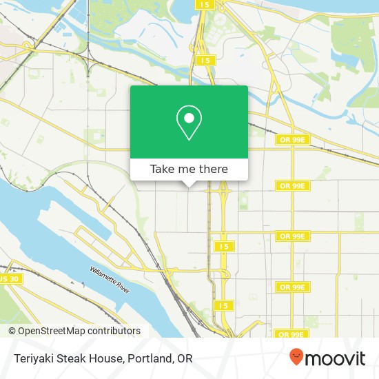 Teriyaki Steak House, 6516 N Denver Ave Portland, OR 97217 map