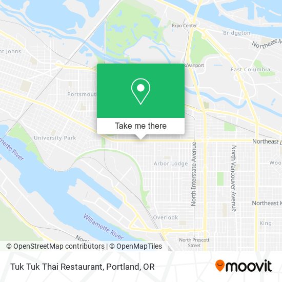 Tuk Tuk Thai Restaurant map