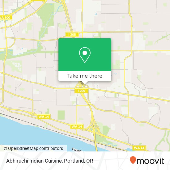 Abhiruchi Indian Cuisine, 233 NE Chkalov Dr Vancouver, WA 98684 map