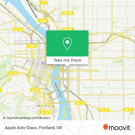 Mapa de Apple Auto Glass