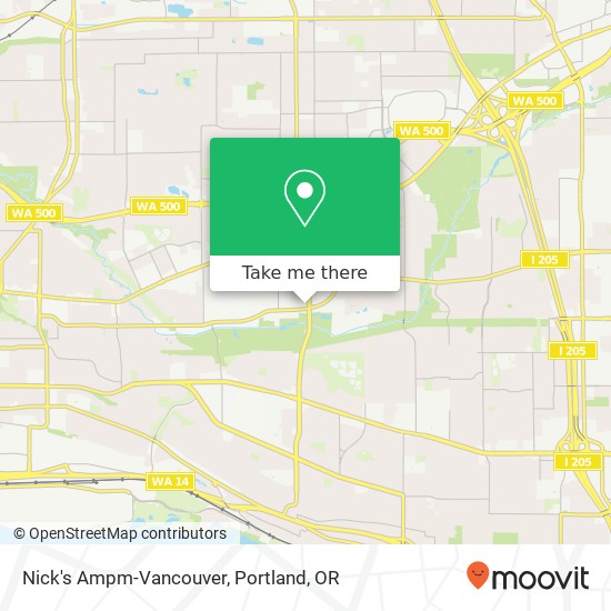 Mapa de Nick's Ampm-Vancouver
