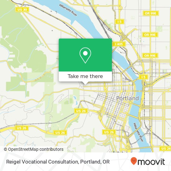 Reigel Vocational Consultation map