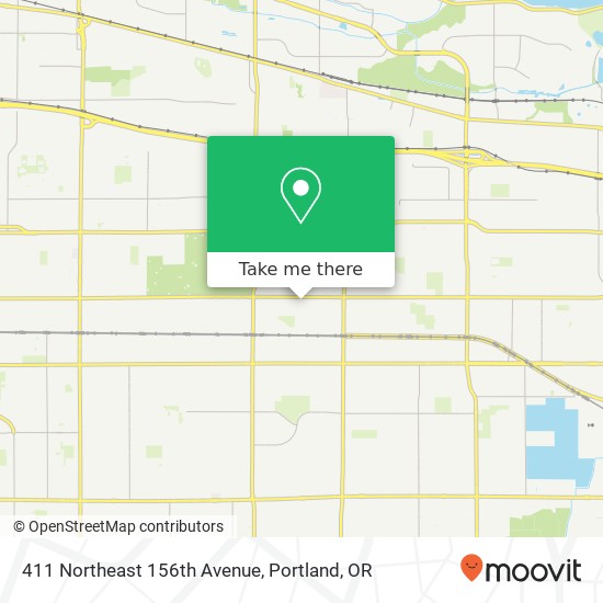 411 Northeast 156th Avenue map