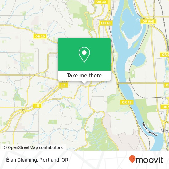 Élan Cleaning map