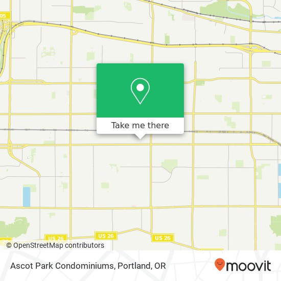 Mapa de Ascot Park Condominiums