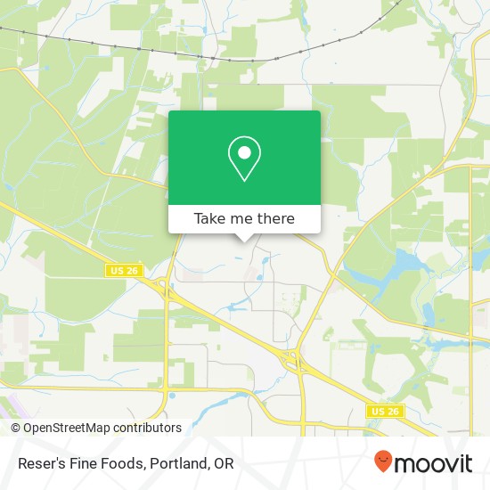 Reser's Fine Foods map