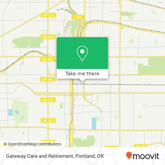 Gateway Care and Retirement map