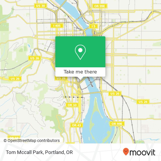 Mapa de Tom Mccall Park