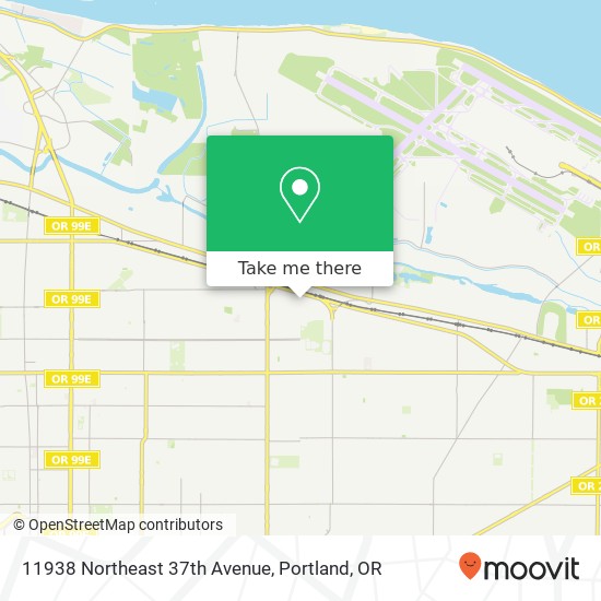 Mapa de 11938 Northeast 37th Avenue