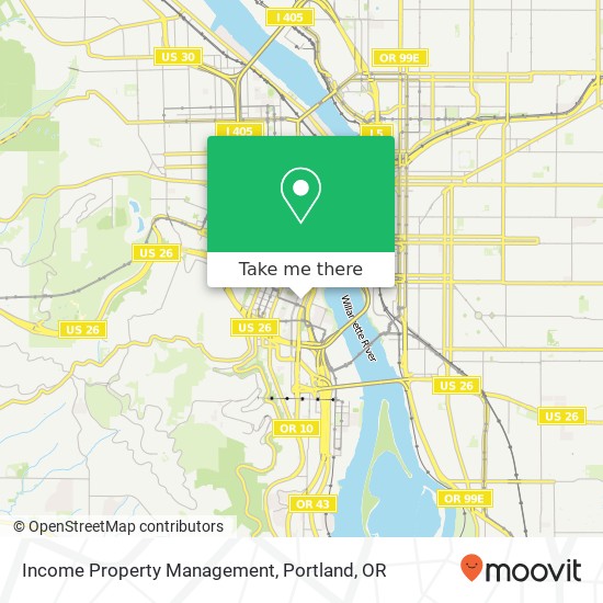 Mapa de Income Property Management