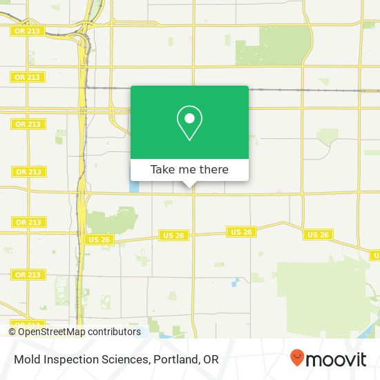 Mold Inspection Sciences map