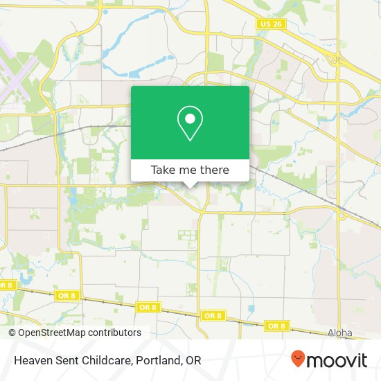 Mapa de Heaven Sent Childcare