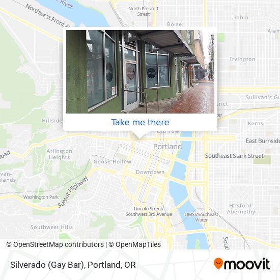Mapa de Silverado (Gay Bar)