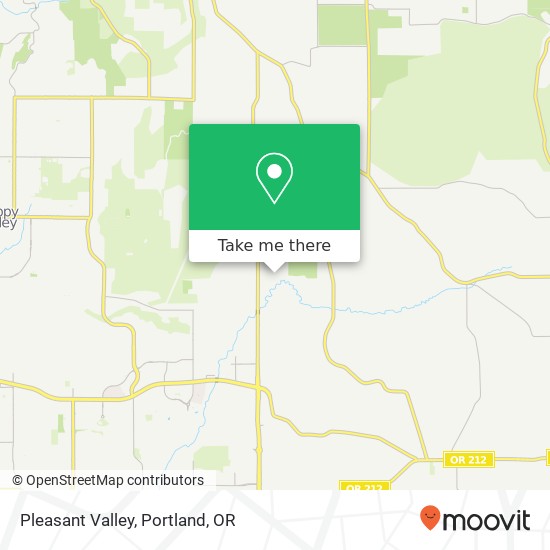 Mapa de Pleasant Valley