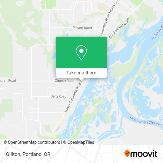 Gillton map