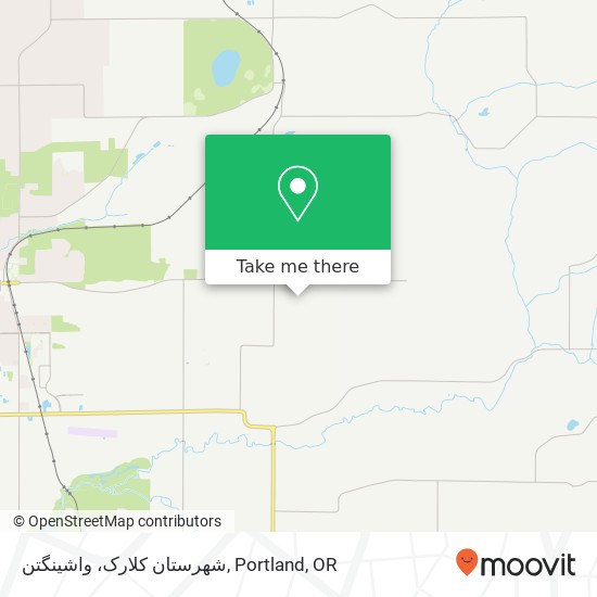 شهرستان کلارک، واشینگتن map