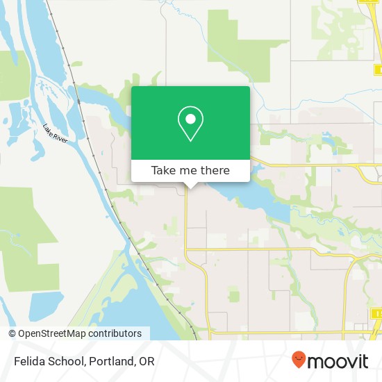 Mapa de Felida School