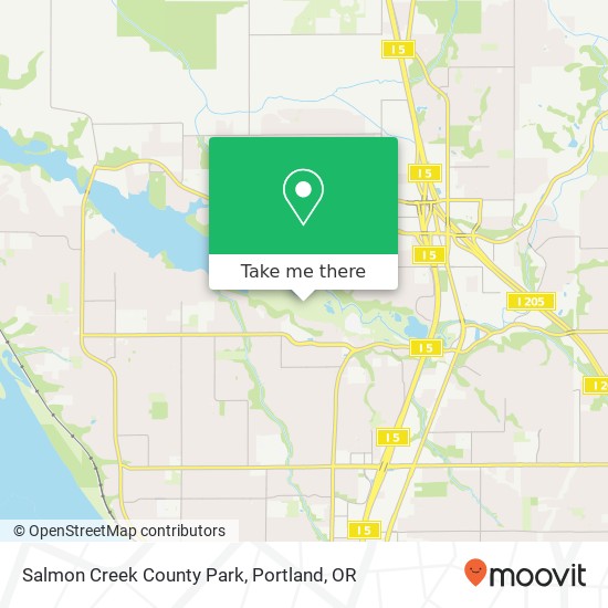 Mapa de Salmon Creek County Park