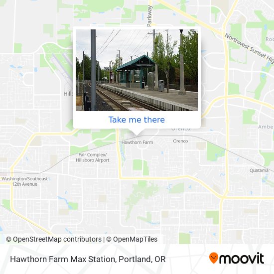 Mapa de Hawthorn Farm Max Station