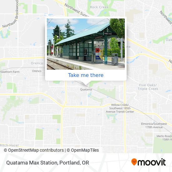 Mapa de Quatama Max Station