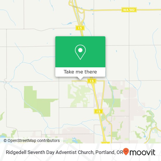 Mapa de Ridgedell Seventh Day Adventist Church