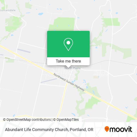 Mapa de Abundant Life Community Church