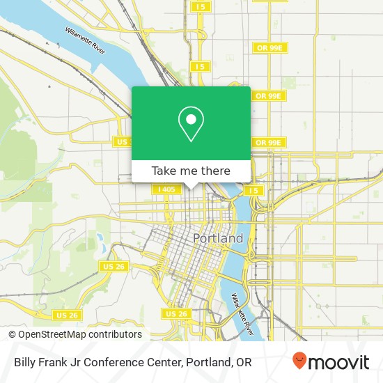 Billy Frank Jr Conference Center map