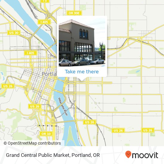 Grand Central Public Market map