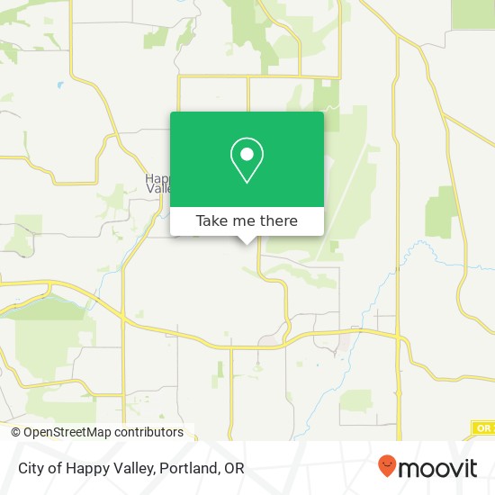 Mapa de City of Happy Valley