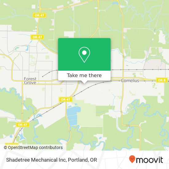Shadetree Mechanical Inc map