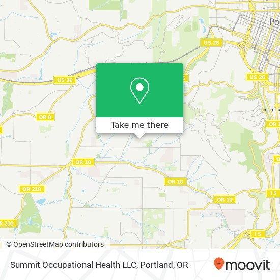 Summit Occupational Health LLC map