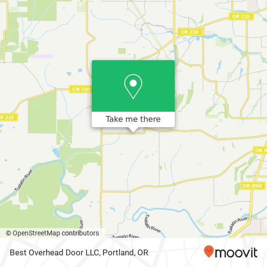 Mapa de Best Overhead Door LLC