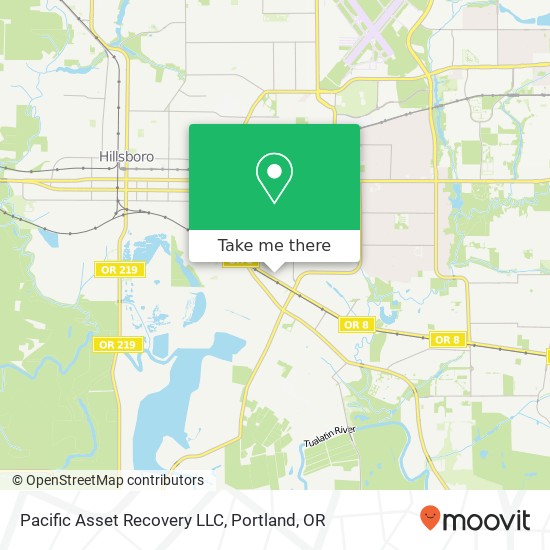 Pacific Asset Recovery LLC map